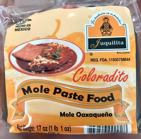 Juquilita, Tradional Mole Coloradito, 500g