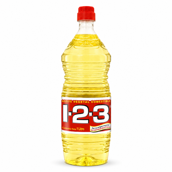 1-2-3 Aceite Vegetal 1L