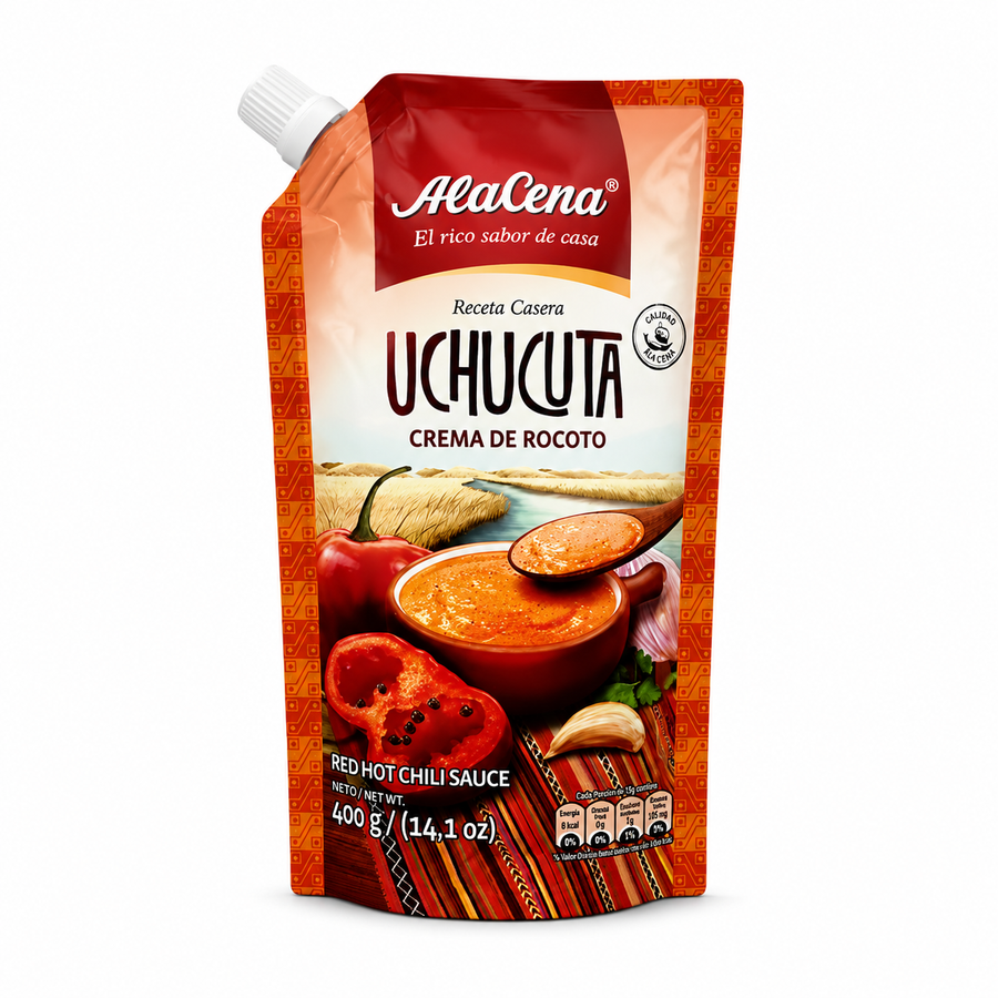 AlaCena, Uchucuta, Crema de Rocoto, 400g