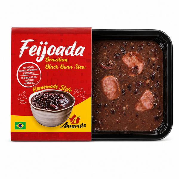 Amarato, Feijoada, Black Beans, 475g