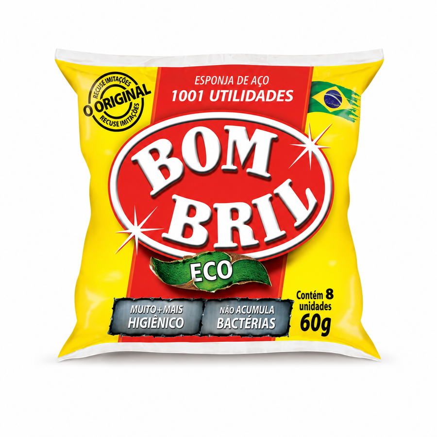 Bom Bril Eco Esponja de Aco 60g
