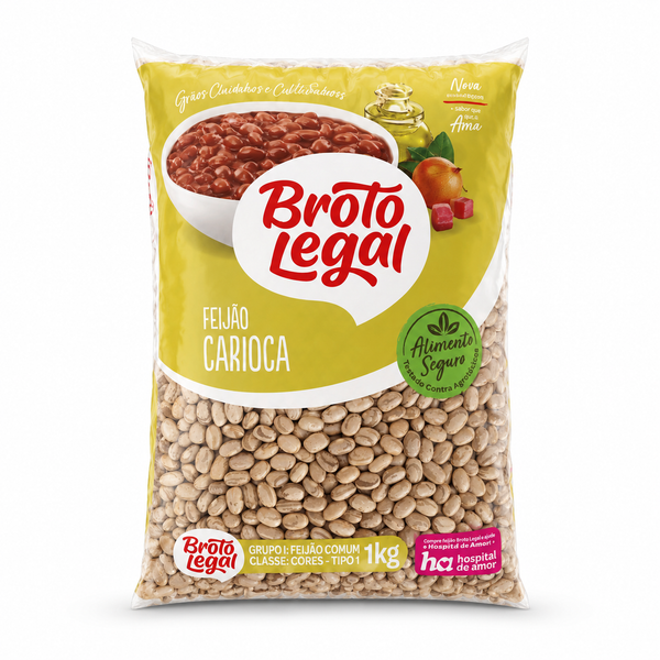 Broto Legal, Feijao Carioca, 1kg