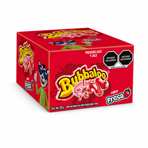 Bubbaloo Fresa Box