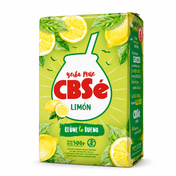 CBSe, Yerba Mate, Limon, 500gr
