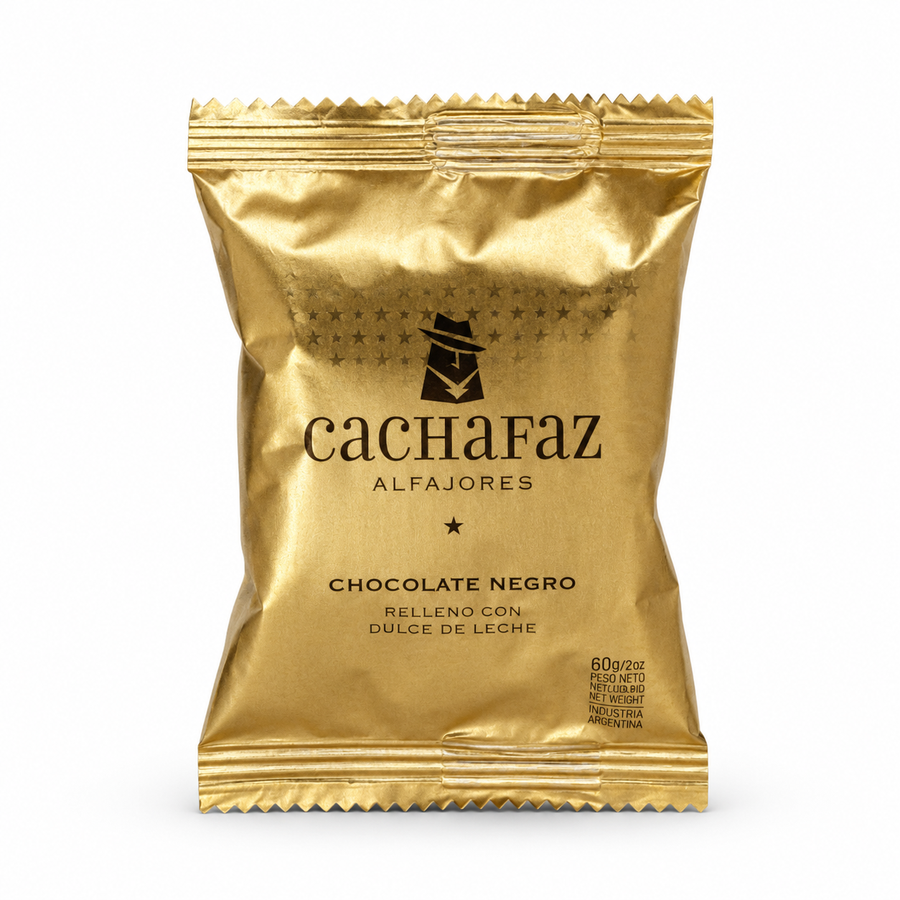Cachafaz, Alfajor, Chocolate, 60g