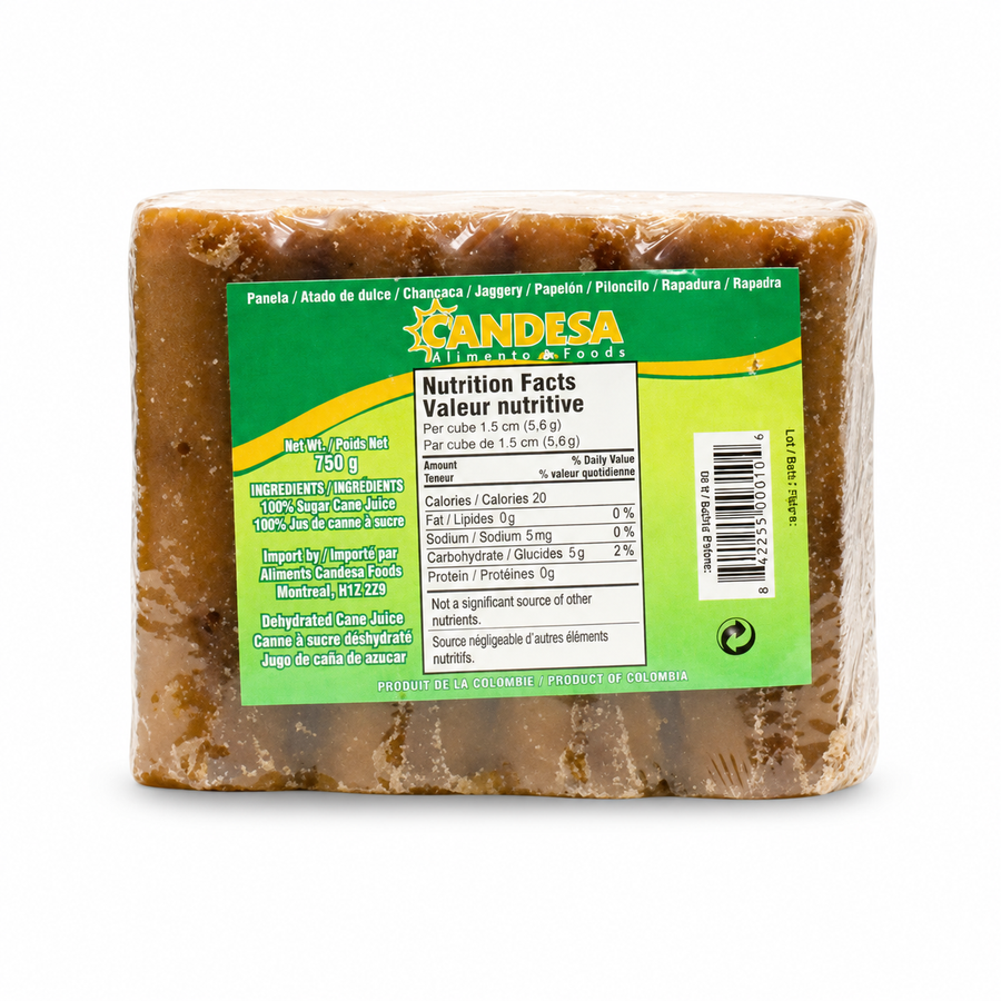 Candesa Food Panela Sugar Cane Small 500g