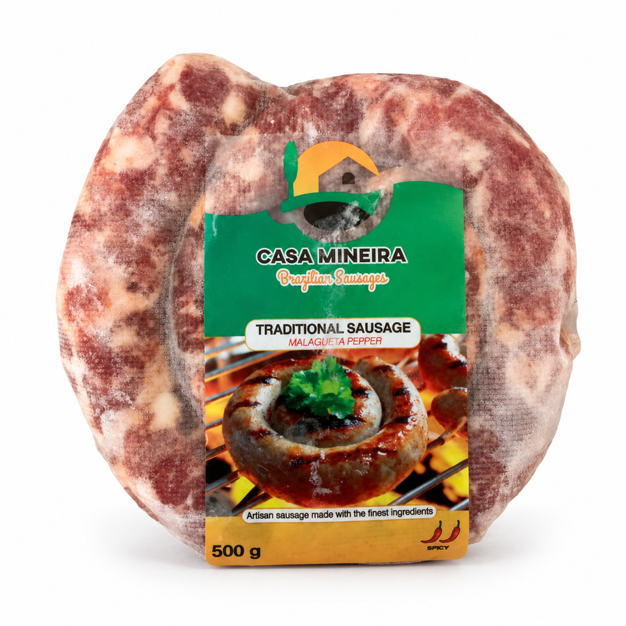 Casa Mineira, Traditional Spicy Sausage, 500g