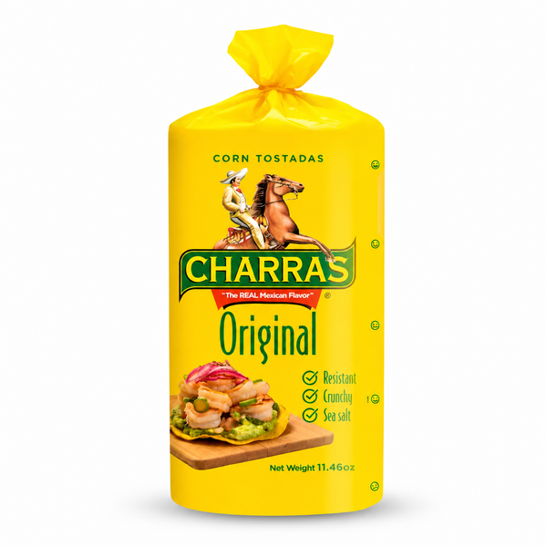 Charras, Tostadas Originales, 350g