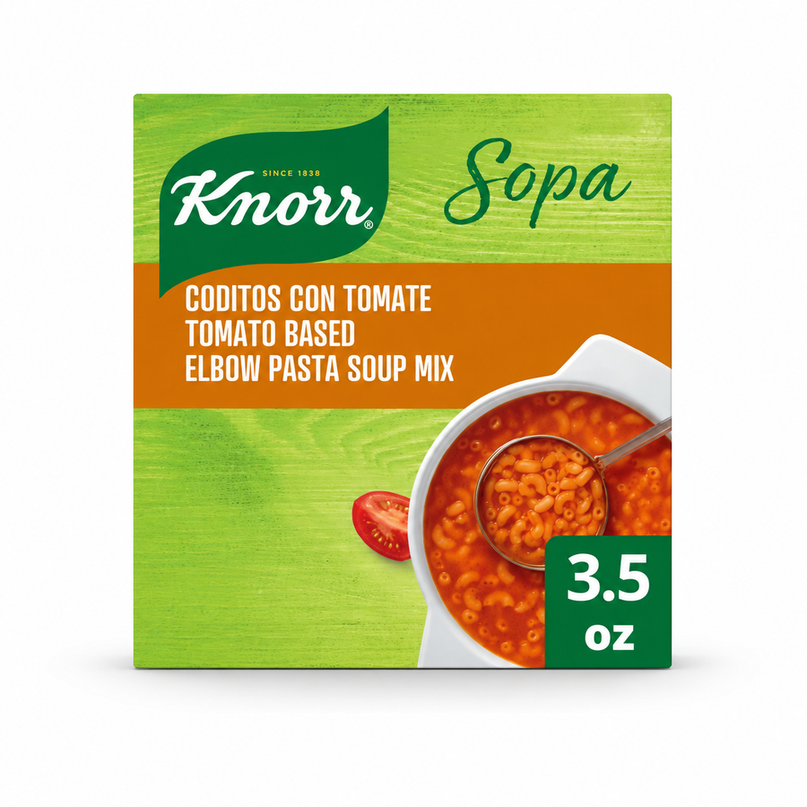 Knorr Tomato Based Elbow Pasta Soup Mix 100 Gr