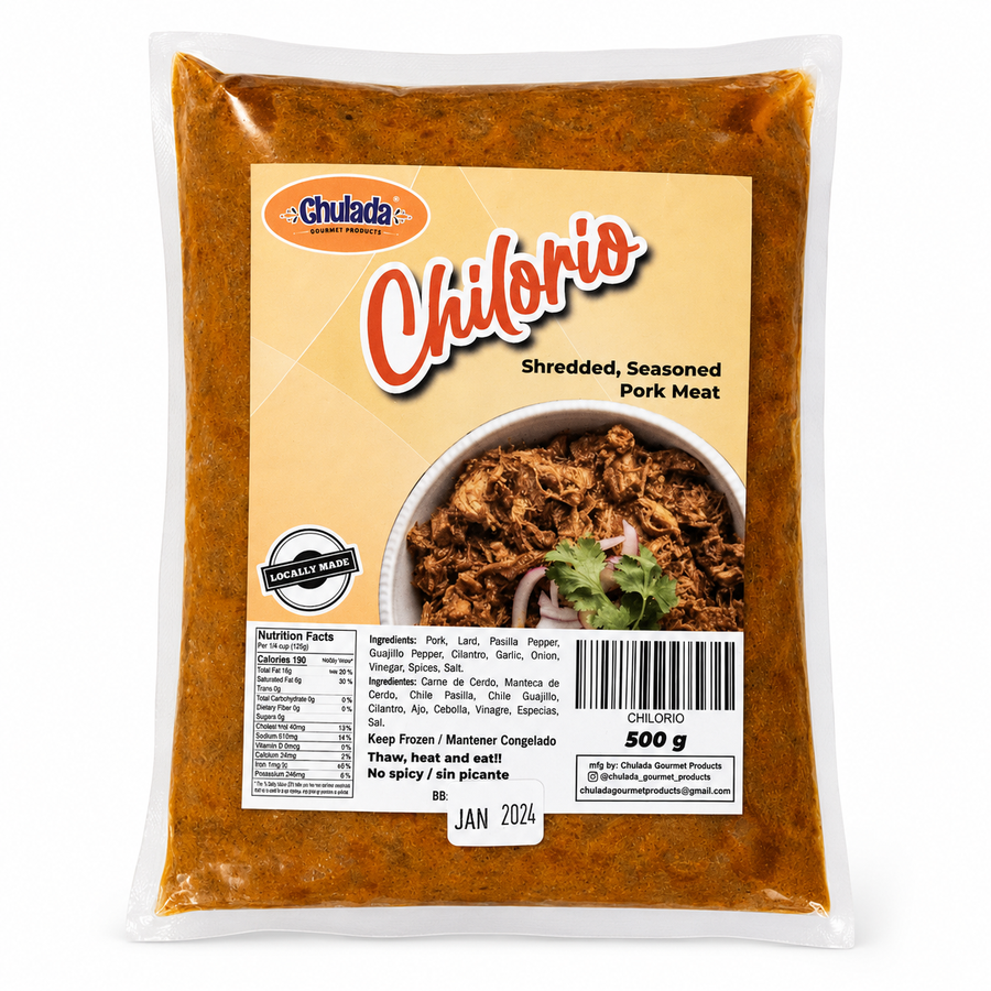 Chulada, Pork Chilorio Style, 500g