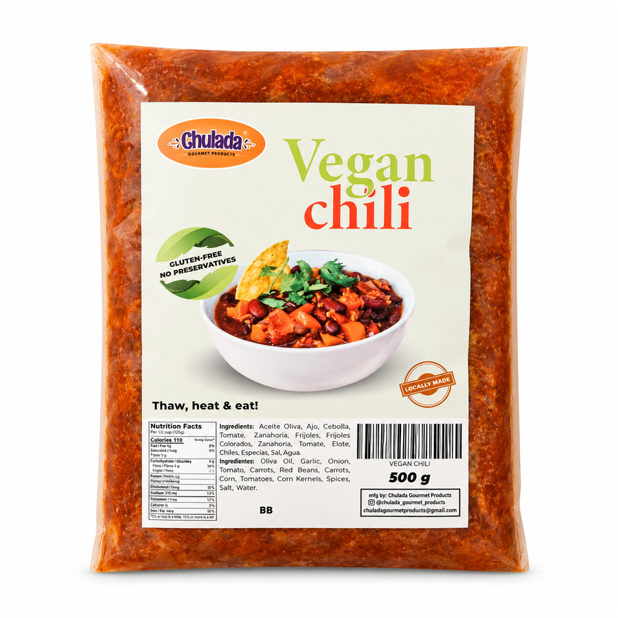 Chulada, Vegan Chili,  500g