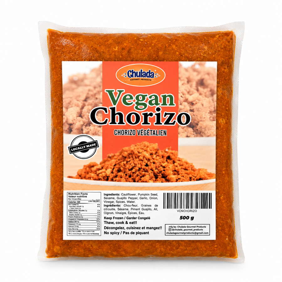 Chulada, Vegan Chorizo,  500g