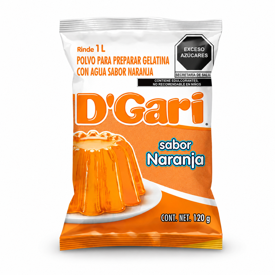 DGari Jelly Naranja 120g