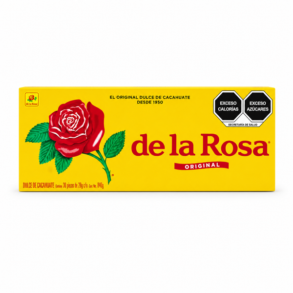 De La Rosa, Mazapan Tradicional, Box 30 pzs