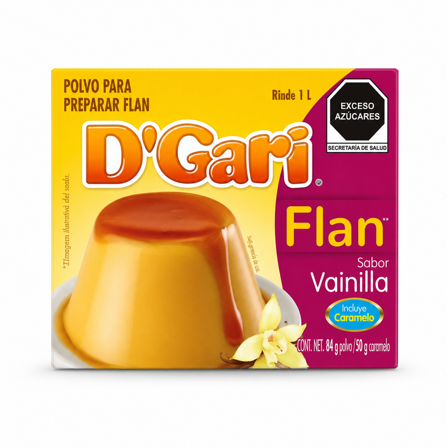 Dgari, Vanilla Flan