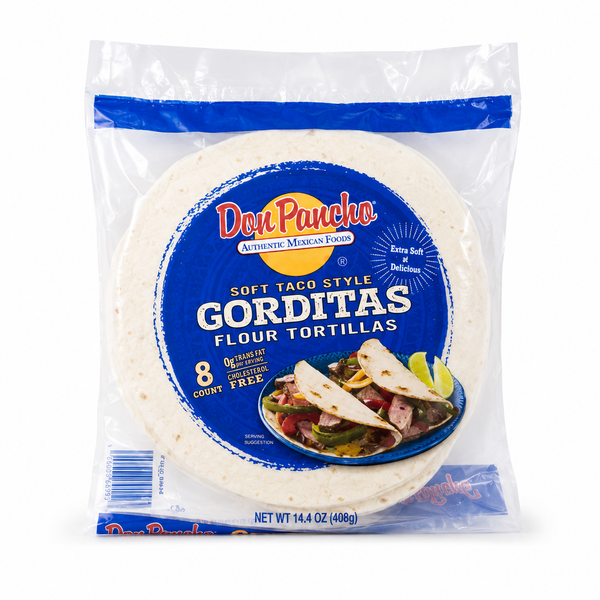 Don Pancho, Flour Tortillas, Taco Style, 8 count