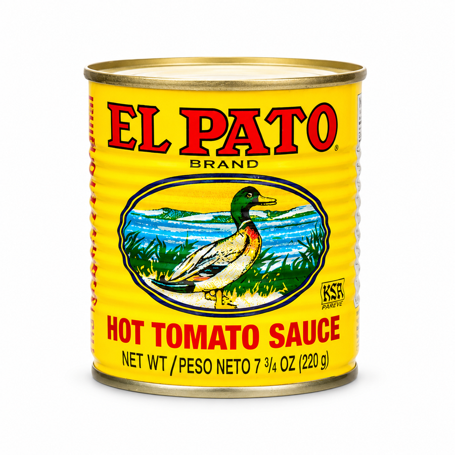 El Pato, yellow Hot Tomato Sauce, 220g