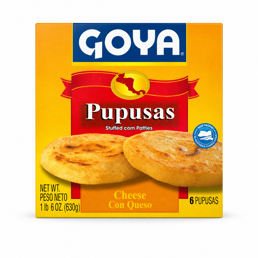 Goya, Pupusas, Queso con Loroco, x6