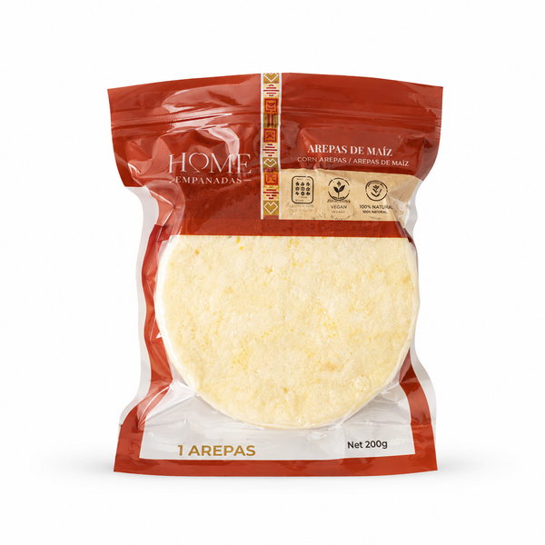 Home Cocina Colombiana, Arepa Paisa, 7 Unit