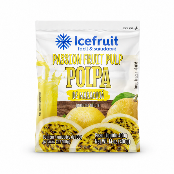 Icefruit, Passion Fruit pulp, 400g