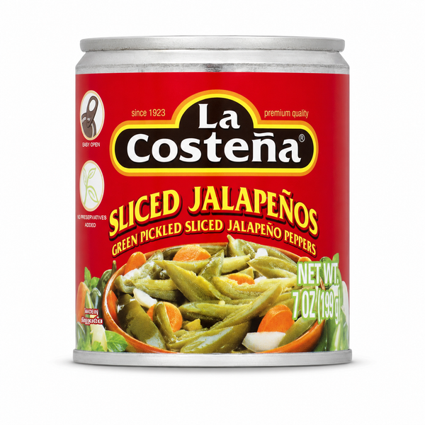 La Costena, Pickled Sliced Jalapeno peppers 6.8oz