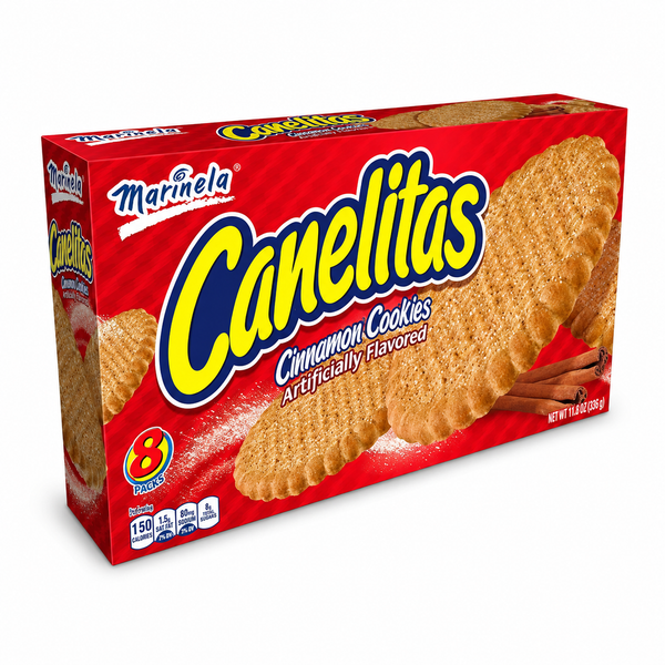Marinela, Canelitas, 8 Pack 480g