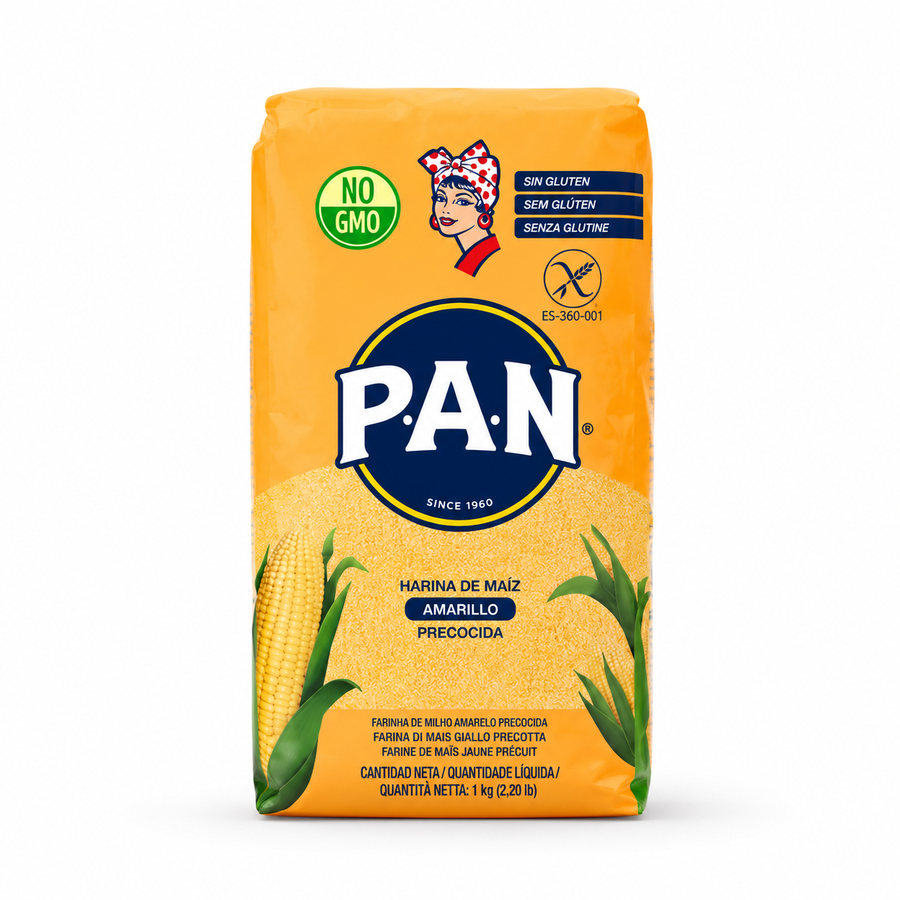 P.A.N., Harina de Maiz Amarilla, 1kg