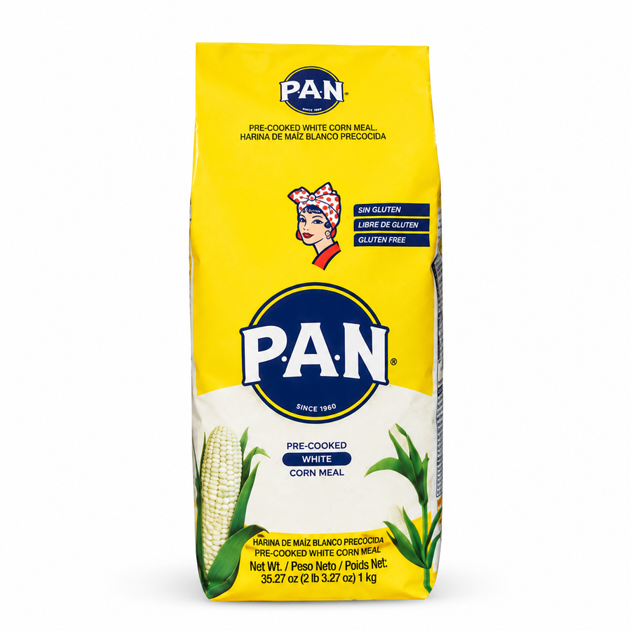 P.A.N., White Corn Meal, 1kg