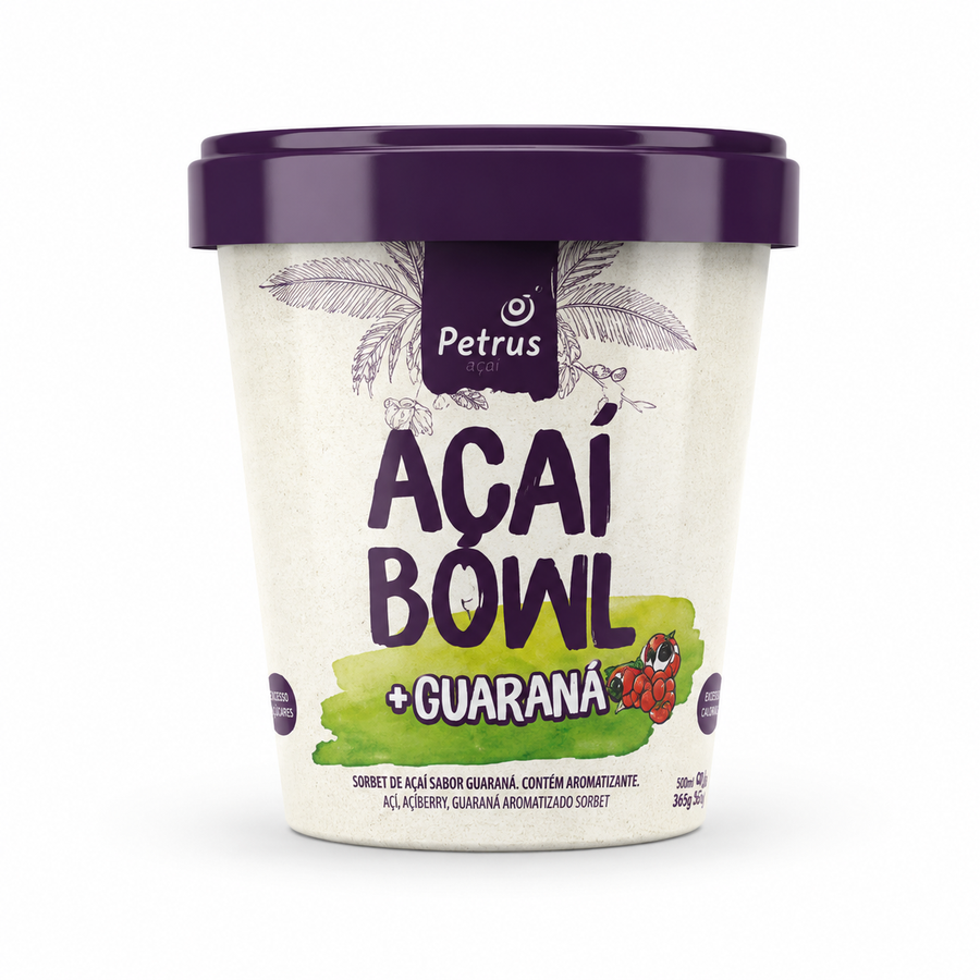 Petruz, Acai Bowl, Guarana, 500g