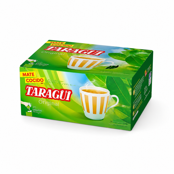 Taragui, Yerba Mate, Cocido, 25 bags