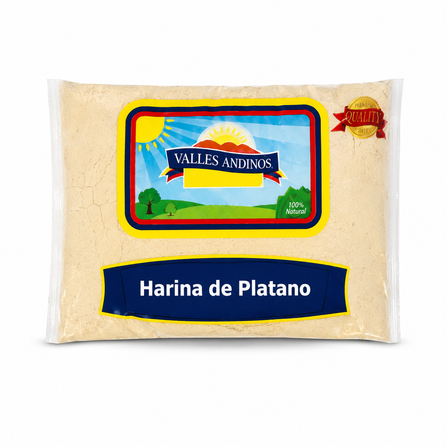 Valles Andinos, Harina de Platano, 397gr