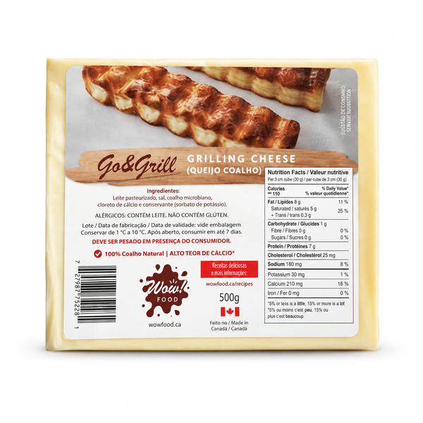 Woo Foods Grilling Cheese, 500G