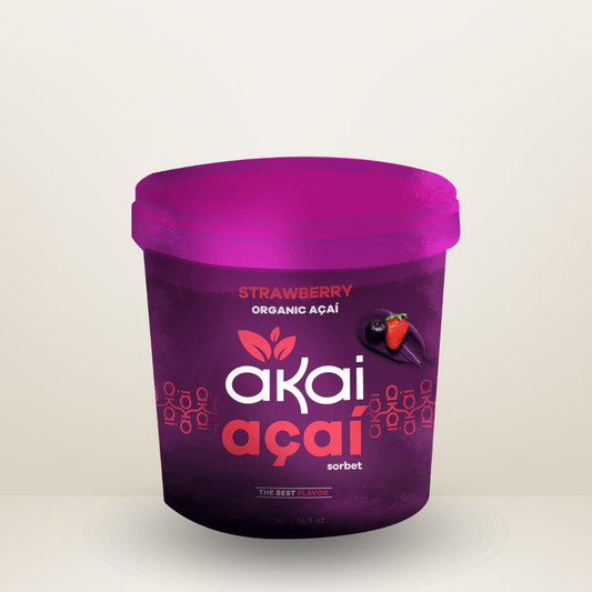 Akai Acai Sorbet w/Straw 220ml