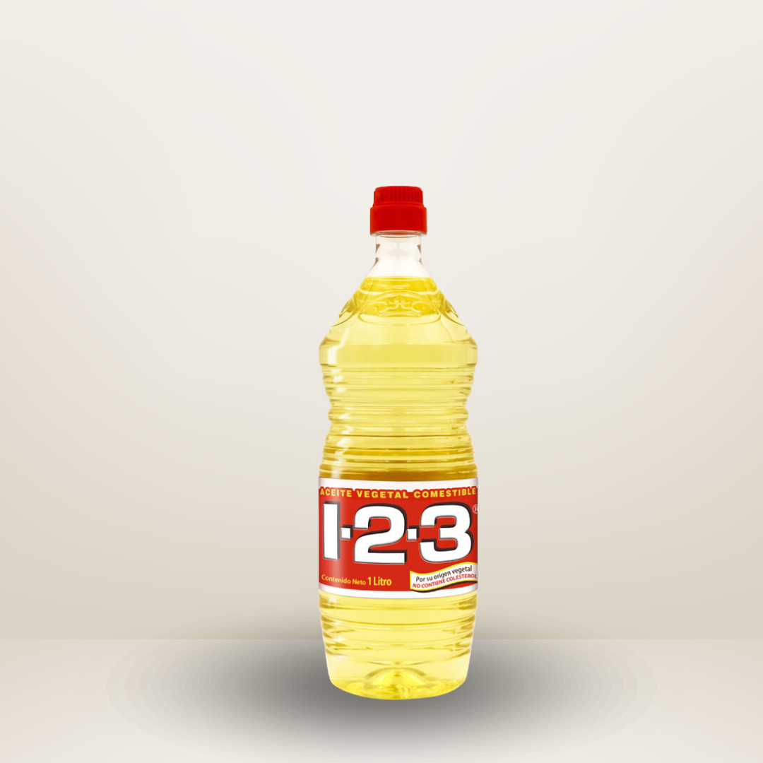 1-2-3 Aceite Vegetal 1L