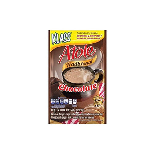 Klass Atole Tradicional Chocolate 43 Gr