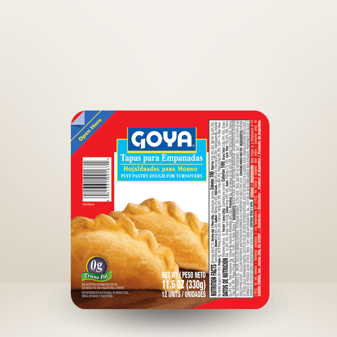 Goya, Tapas para Empanadas Hojaldradas, 330g