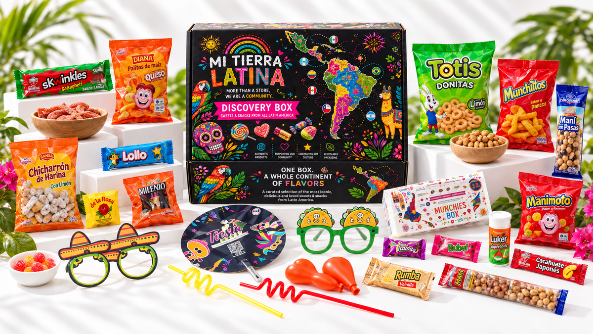 Munchies original campaign composition with products — DESIGN