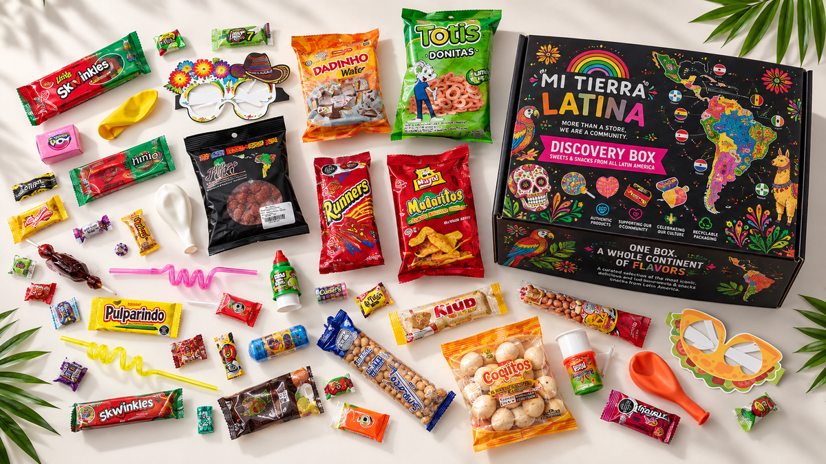 Munchies original campaign composition with products — FLAVOR