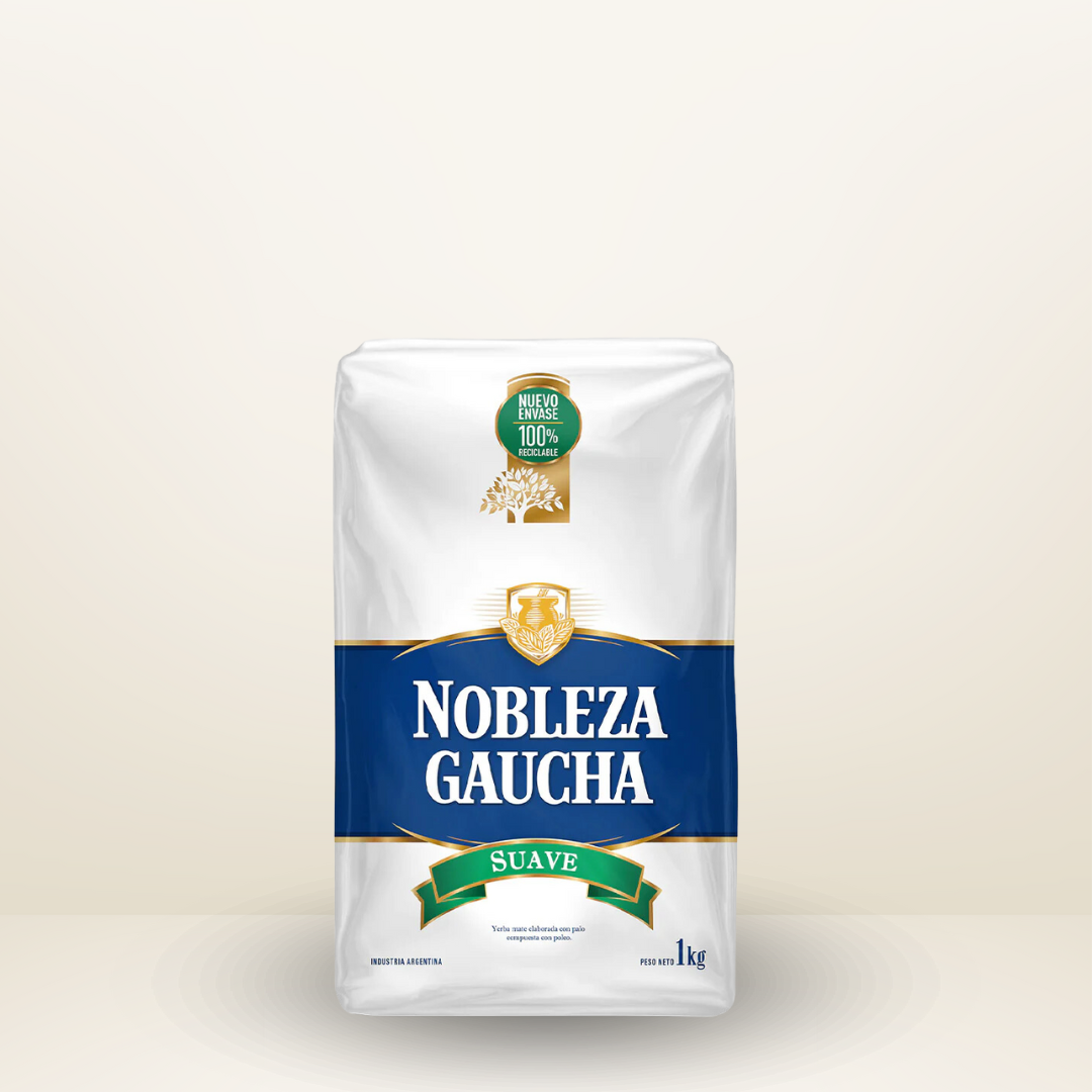 Nobleza Gaucha, Yerba Mate, Suave, 1kg