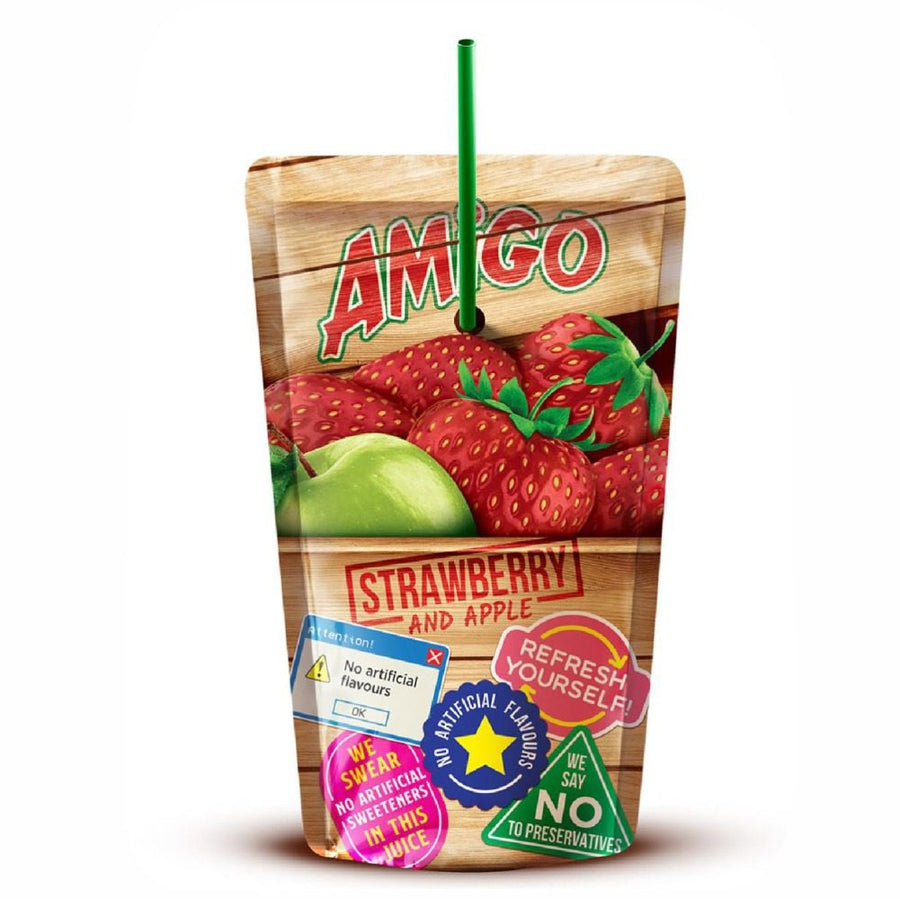 Amigo Juice Strawberry 200 Ml
