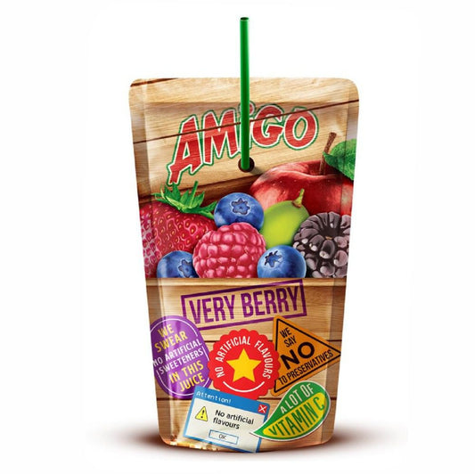 Amigo Juice Very Berry 200 Ml