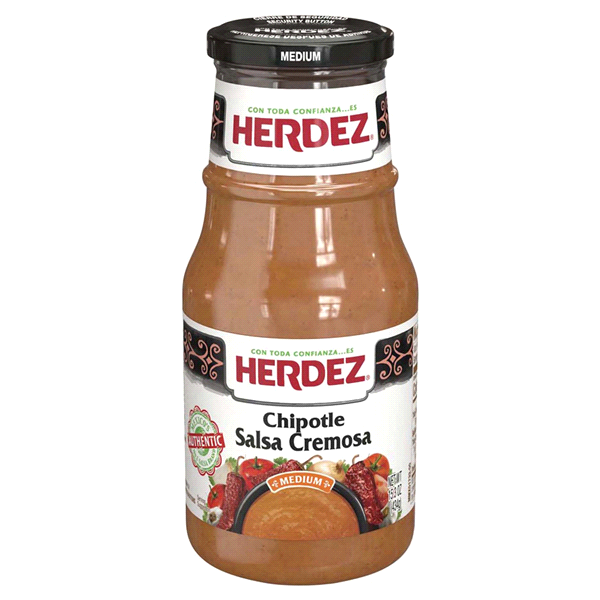 Herdez, Chipotle Salsa Cremosa, 434g