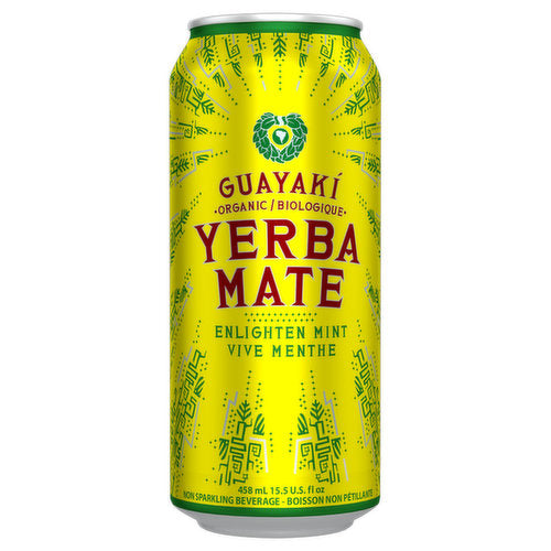 Guayaki, Yerba Mate Enlighten Mint, 458ml