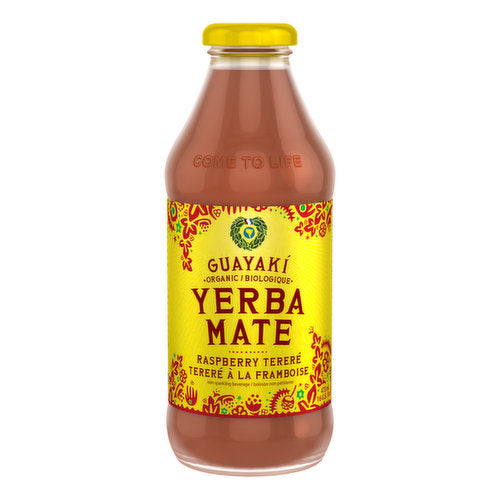 Guayaki, Yerba Mate, Raspberry Terere, 473ml