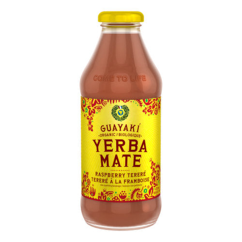 Guayaki, Yerba Mate, Raspberry Terere, 473ml