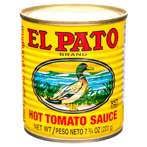 El Pato, yellow Hot Tomato Sauce, 220g