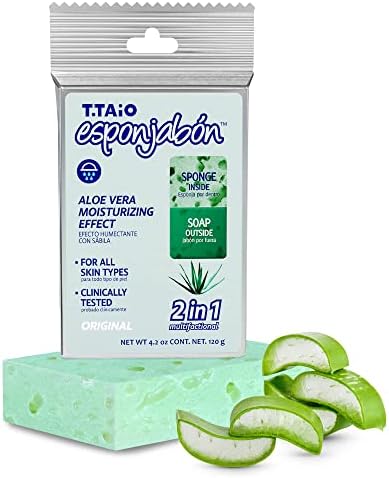 T.TAiO Esponjabon Aloe vera 2in1, 120g