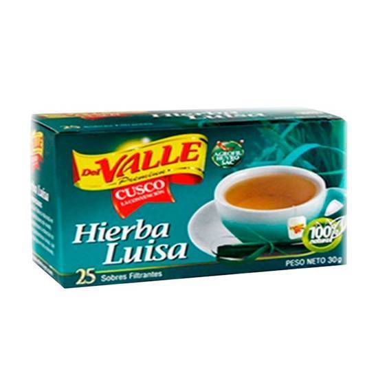 Del Valle, Te de Hierba Luisa, 30g