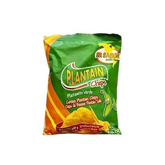 Su Sabor, Plantain Chips, Verde, 85g