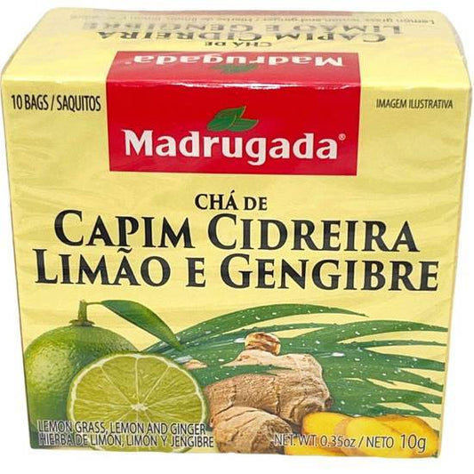 Madrugada Cha de Limao e Gengibre 10g